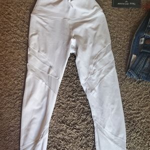 White leggings